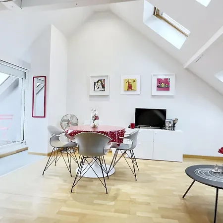 Ferienwohnung Le Balcon Fleuri Centre Robertsau Tram Jardiniers Straßburg Exterior foto