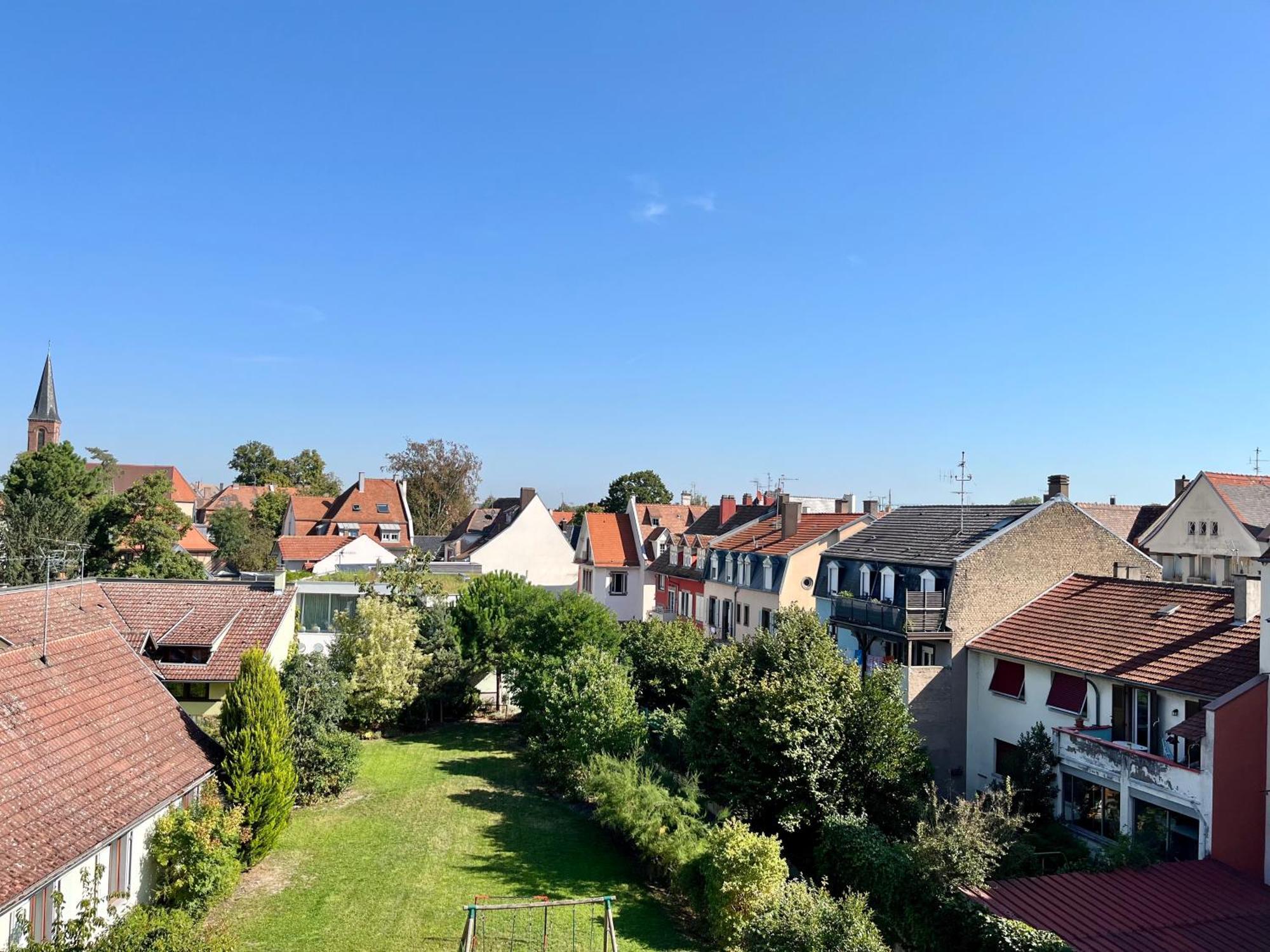 Apartamento Le Balcon Fleuri Centre Robertsau Tram Jardiniers *